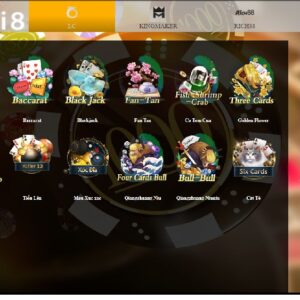 Giao diện sảnh game V8poker