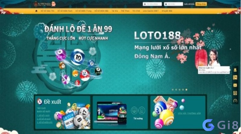 Trang web đánh lô đề uy tín: Loto188