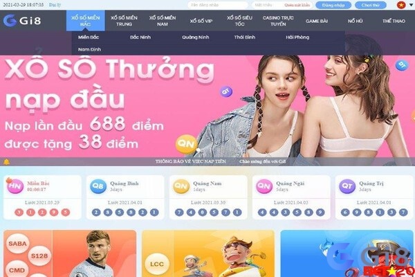 Nhà cái Gi8 là nơi để thử phương pháp bắt lô theo giải đặc biệt ở trên hiệu quả