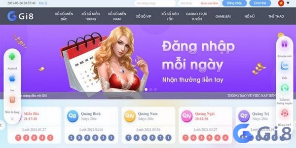 Cổng game Gi8 chính thức ra mắt vào năm 2020 